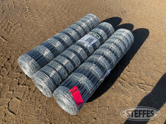 Hot dipped galvanized field fencing